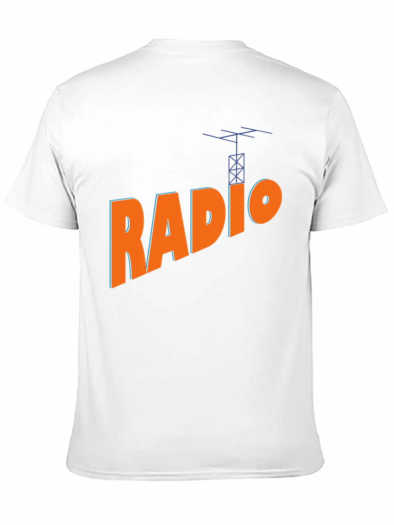 (3radio) Unisex Casual T-Shirt – Clean Design For Daily Comfort