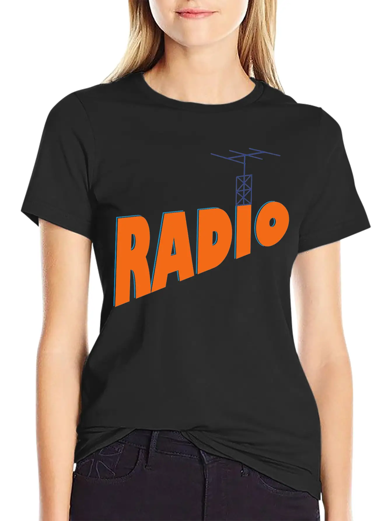 (3radio) Unisex Casual T-Shirt – Clean Design For Daily Comfort