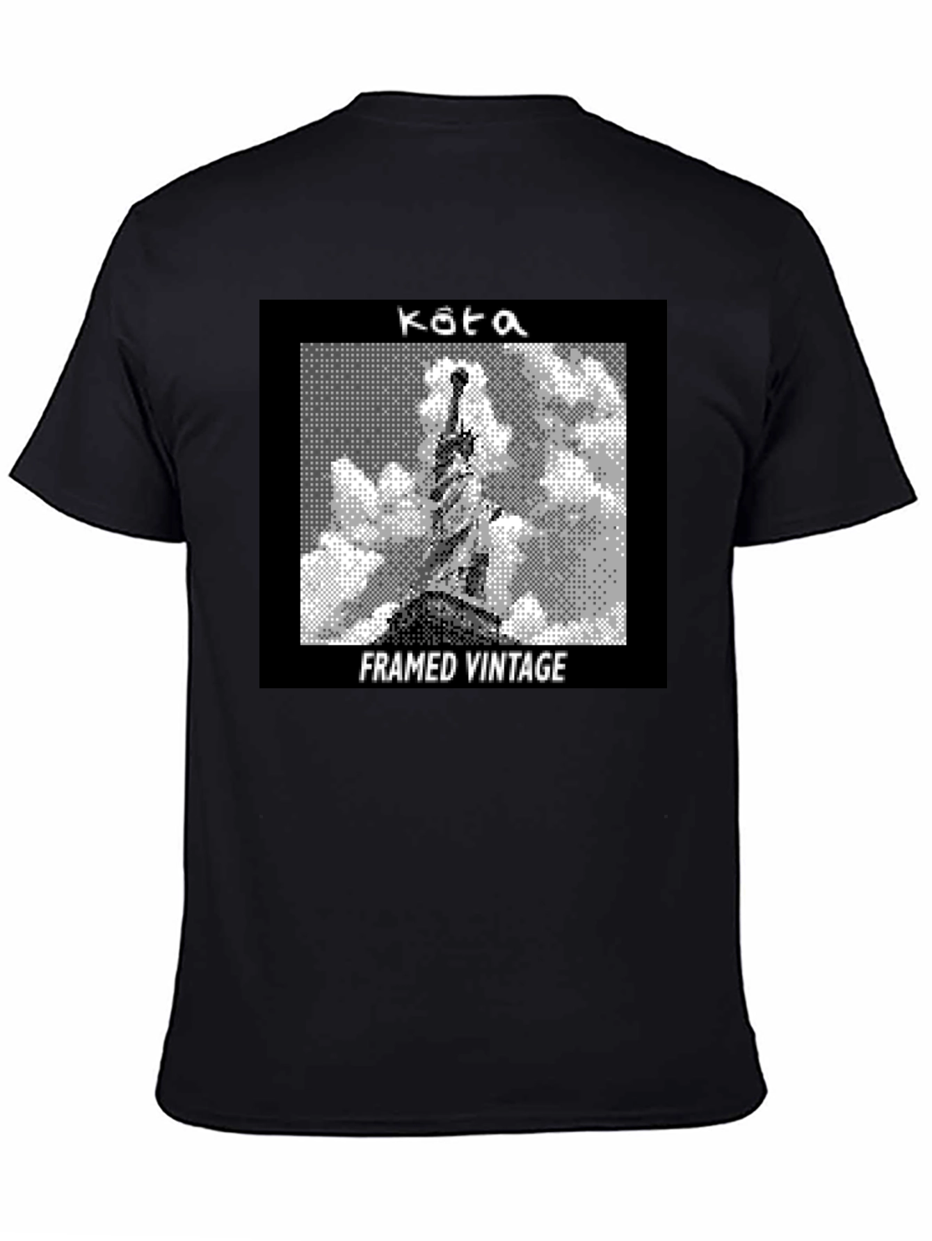 Framed Vintage Statue Graphic Tee