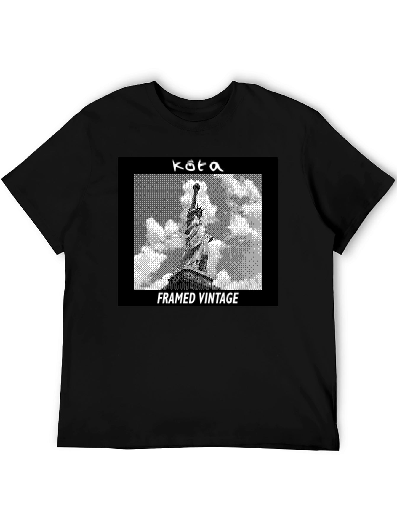 Framed Vintage Statue Graphic Tee