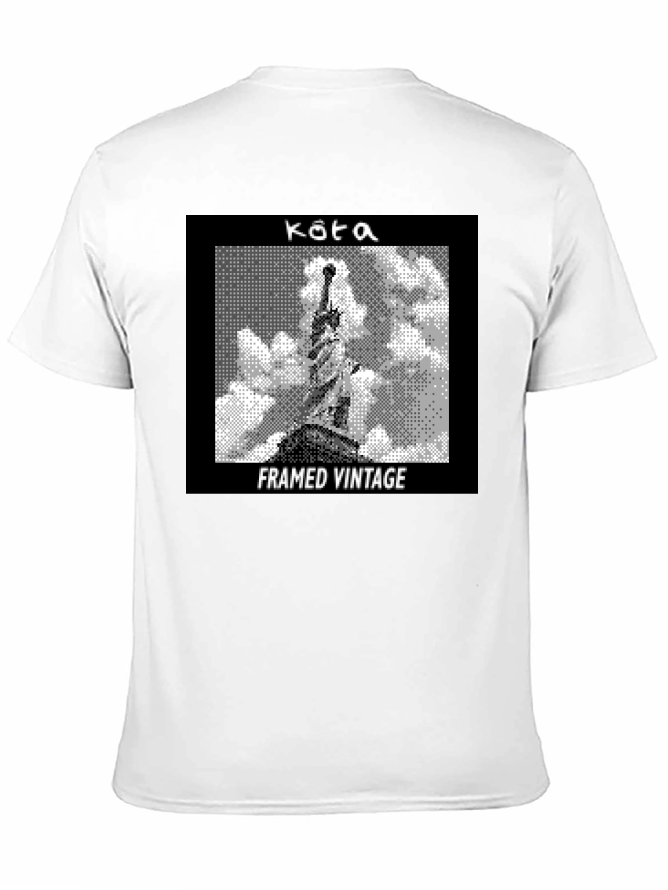 Framed Vintage Statue Graphic Tee
