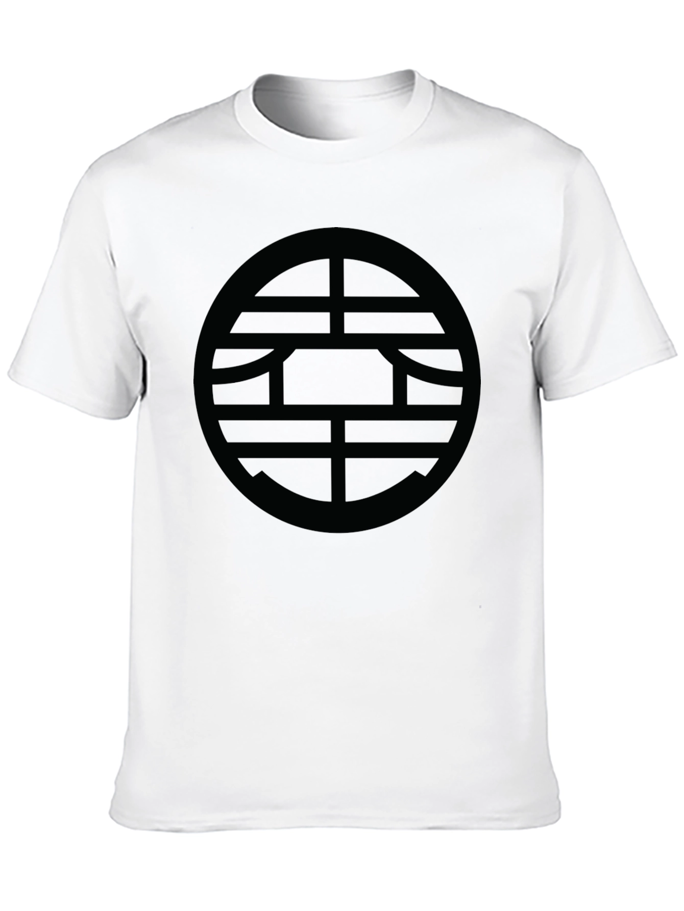 Mens Black Symbol Graphic T-Shirt