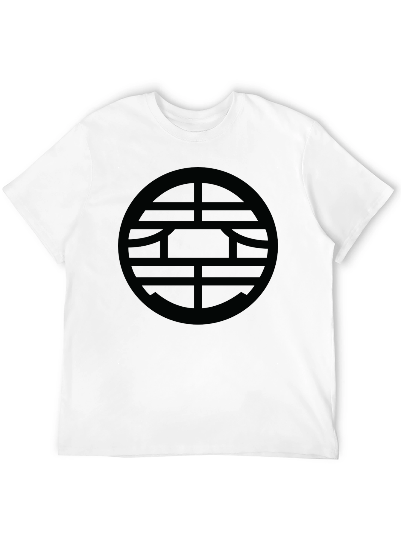 Mens Black Symbol Graphic T-Shirt