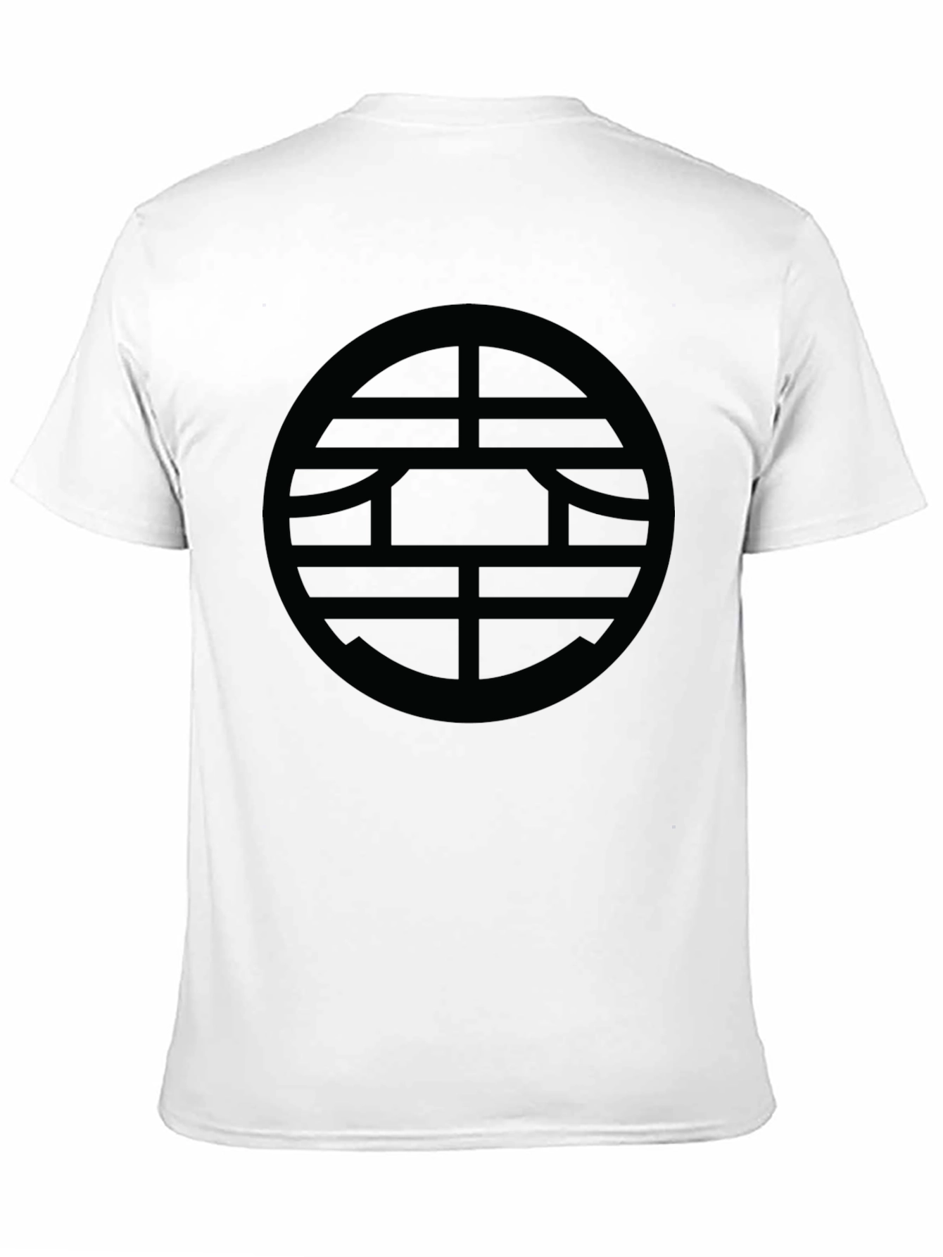 Mens Black Symbol Graphic T-Shirt