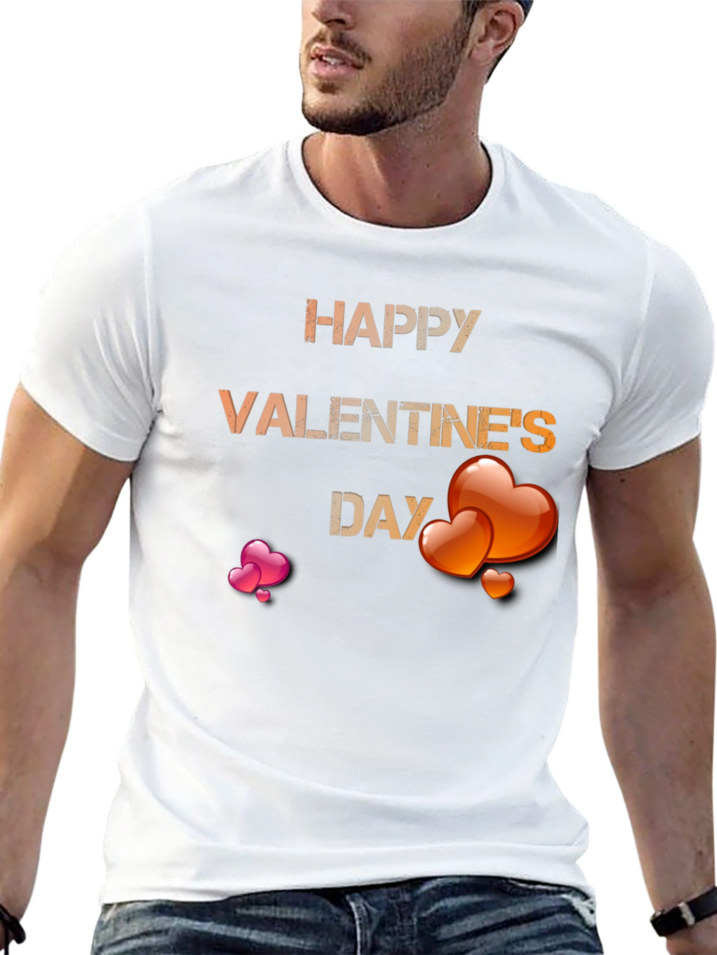 Happy Valentines Day Graphic Tee