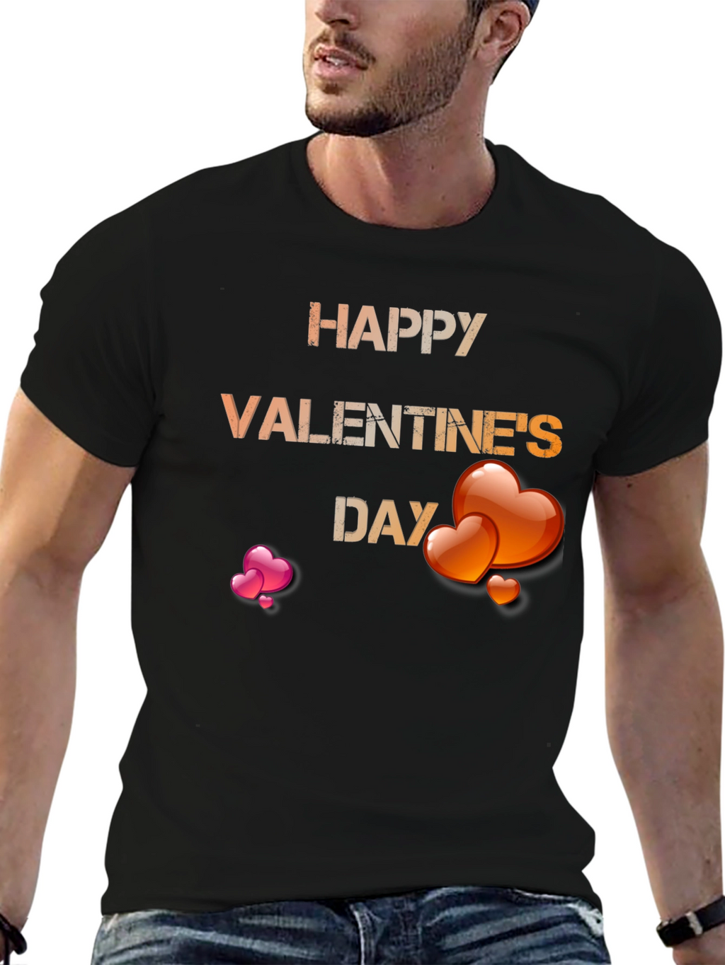 Happy Valentines Day Graphic Tee