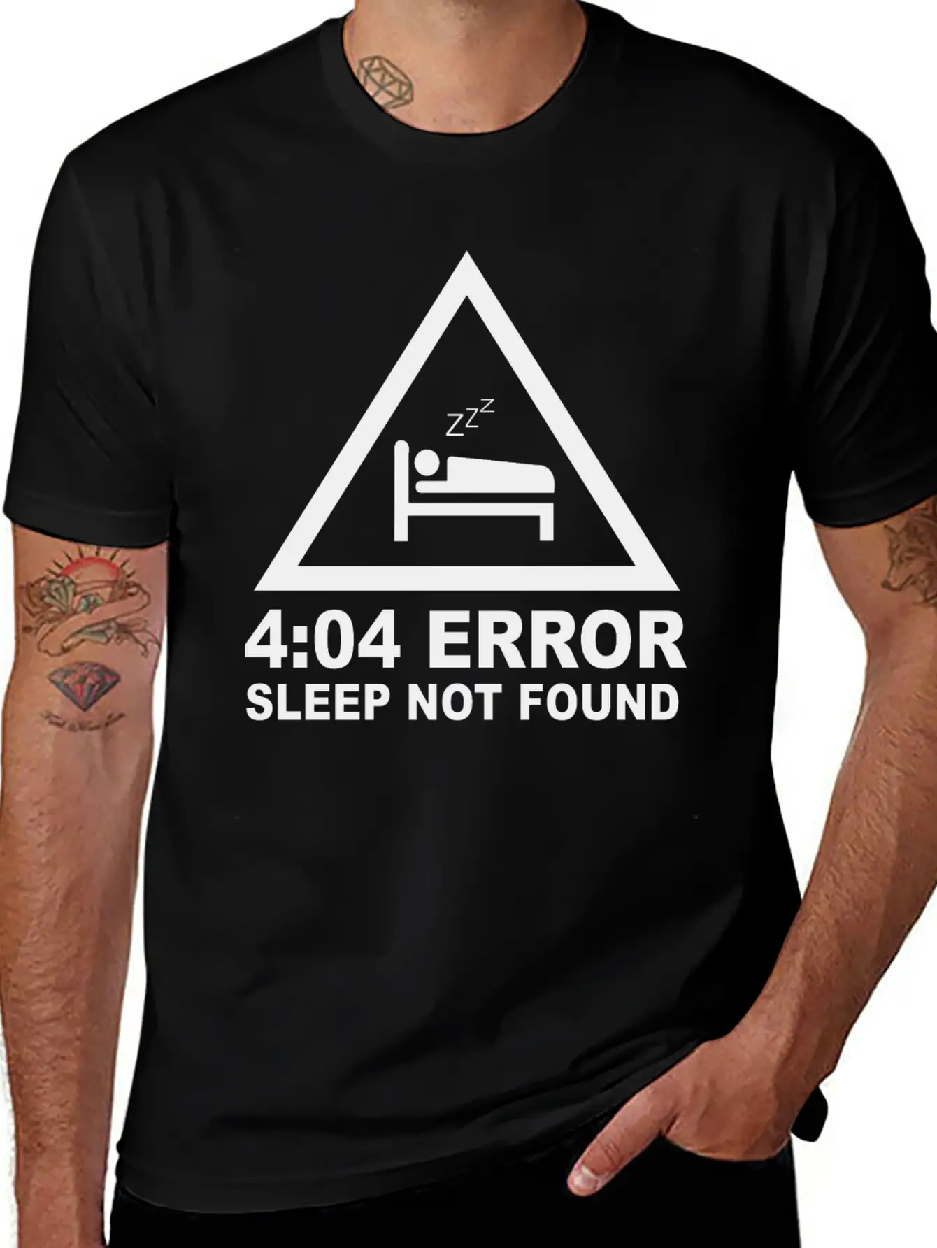 404 Eror Sleep Not Found Unisex Casual T-Shirt – Clean Design For Daily Comfort