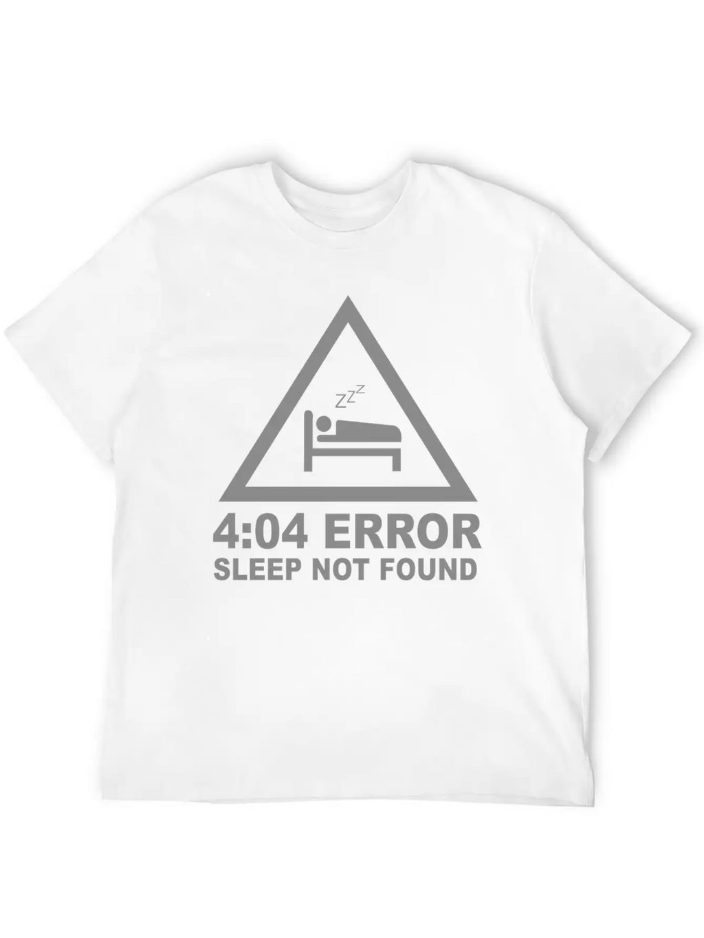 404 Eror Sleep Not Found Unisex Casual T-Shirt – Clean Design For Daily Comfort