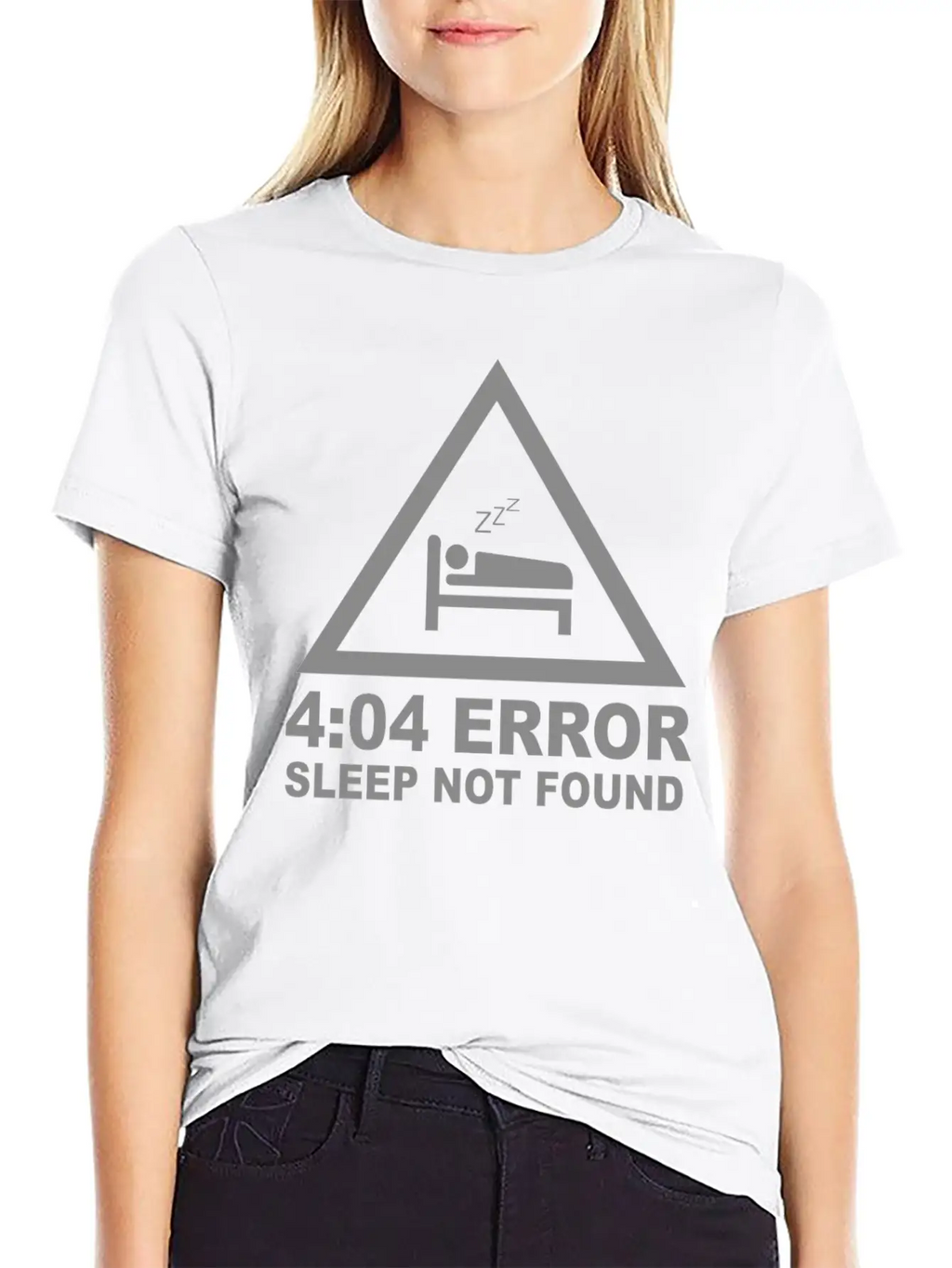 404 Eror Sleep Not Found Unisex Casual T-Shirt – Clean Design For Daily Comfort