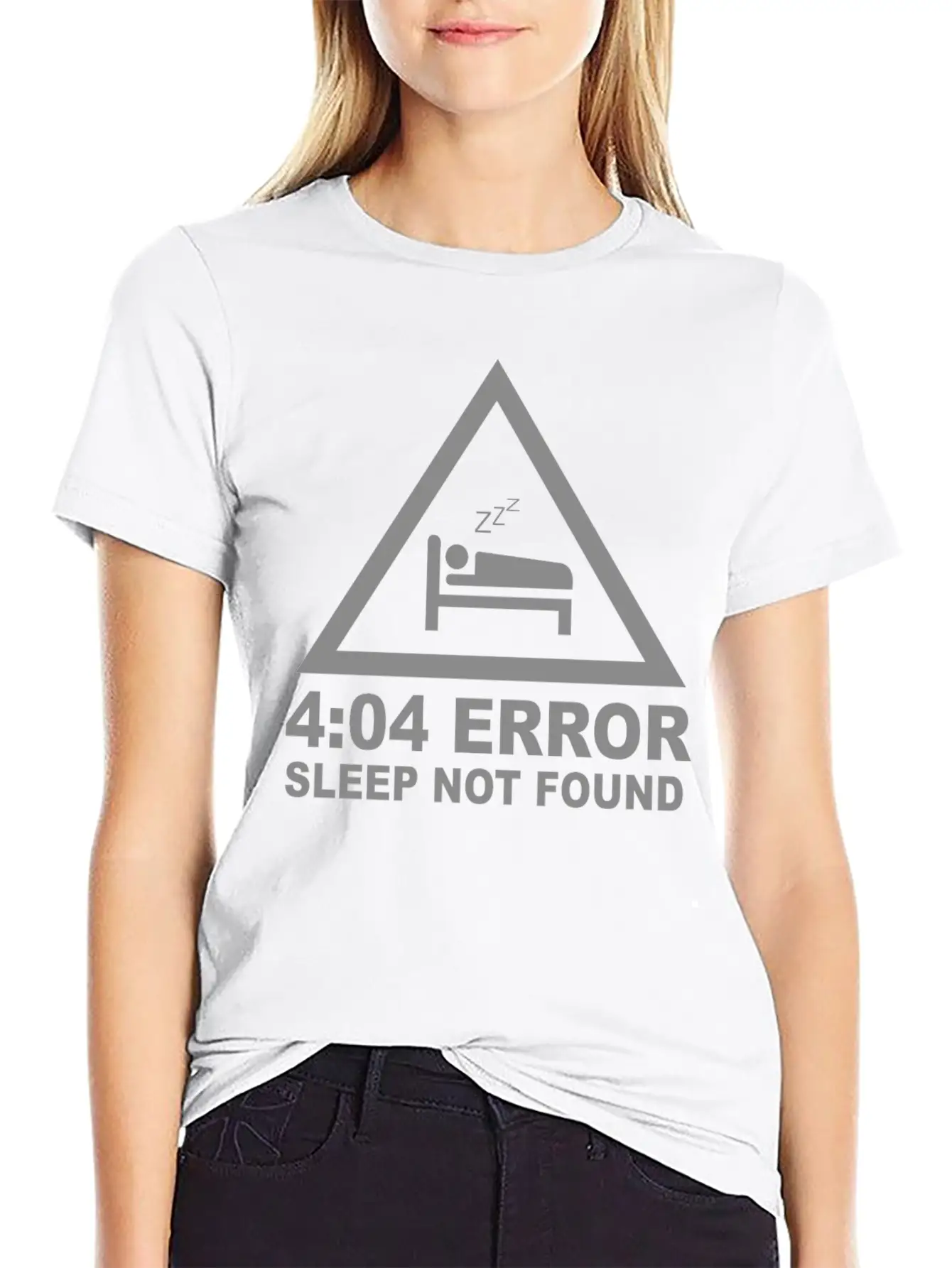 404 Eror Sleep Not Found Unisex Casual T-Shirt – Clean Design For Daily Comfort