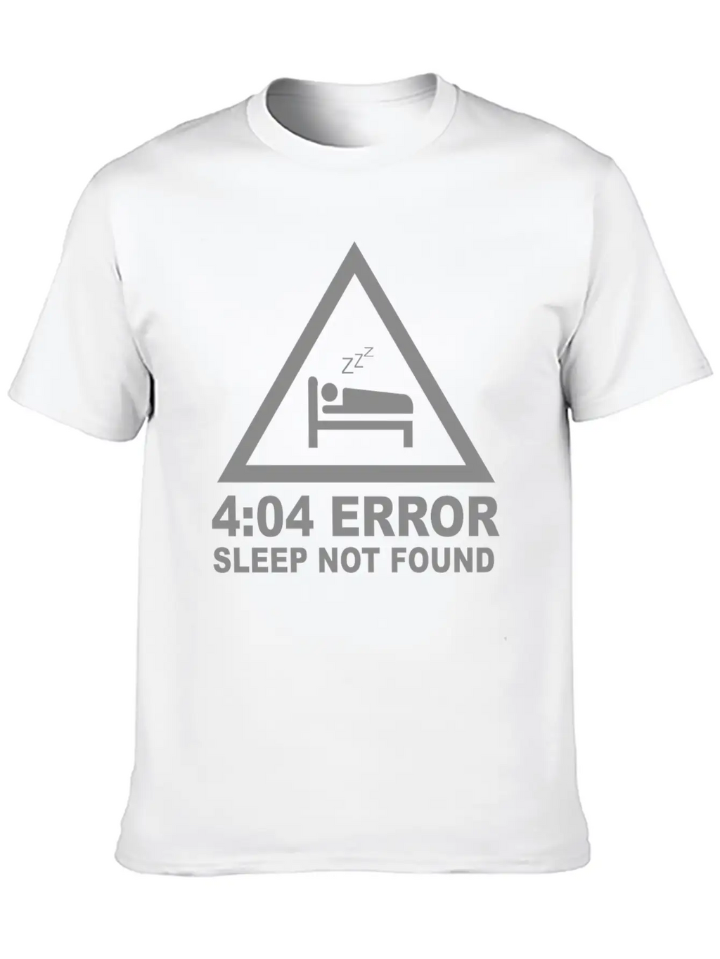 404 Eror Sleep Not Found Unisex Casual T-Shirt – Clean Design For Daily Comfort