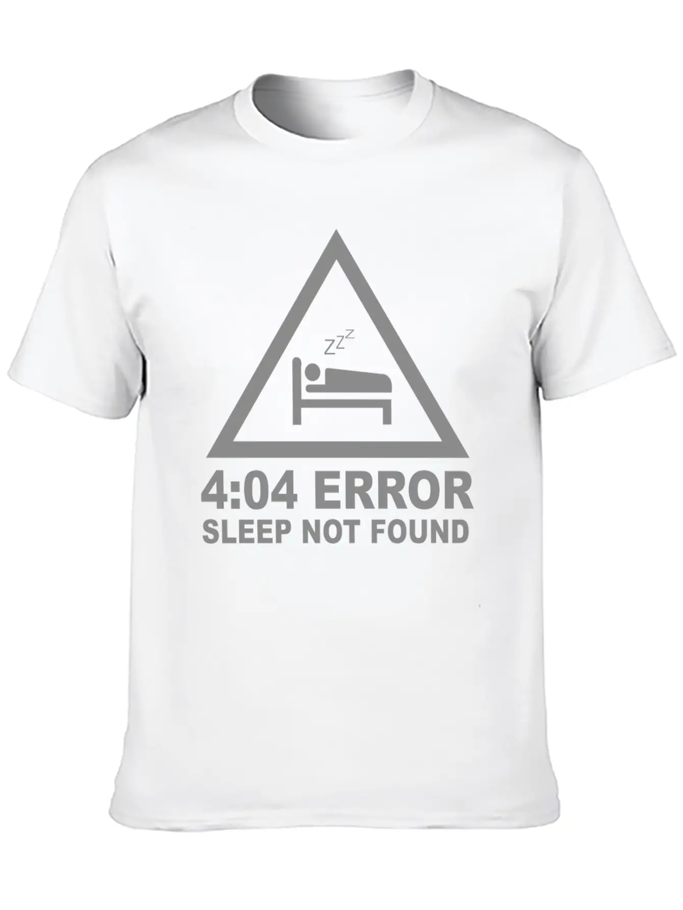 404 Eror Sleep Not Found Unisex Casual T-Shirt – Clean Design For Daily Comfort