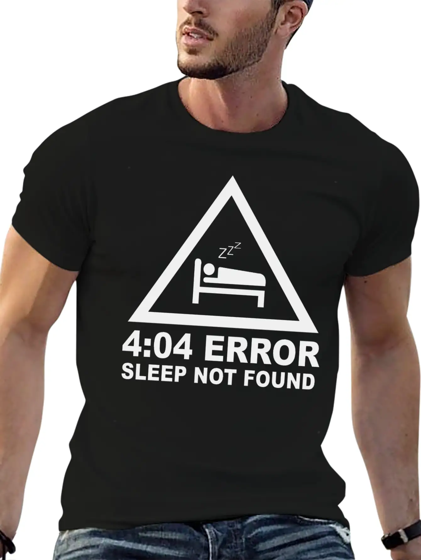 404 Eror Sleep Not Found Unisex Casual T-Shirt – Clean Design For Daily Comfort