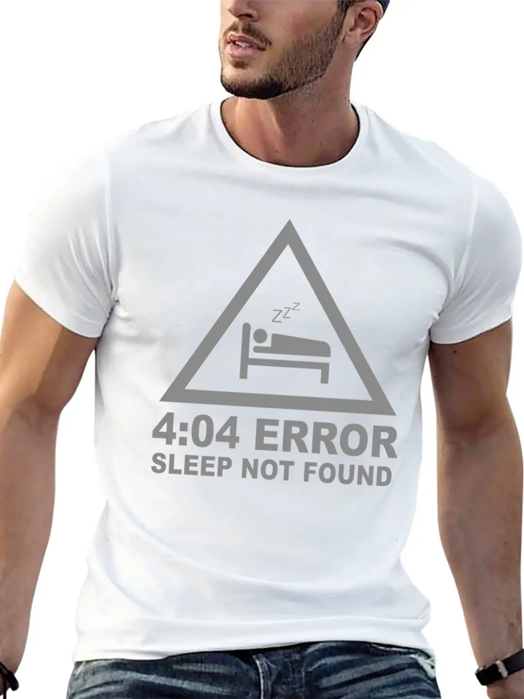 404 Eror Sleep Not Found Unisex Casual T-Shirt – Clean Design For Daily Comfort