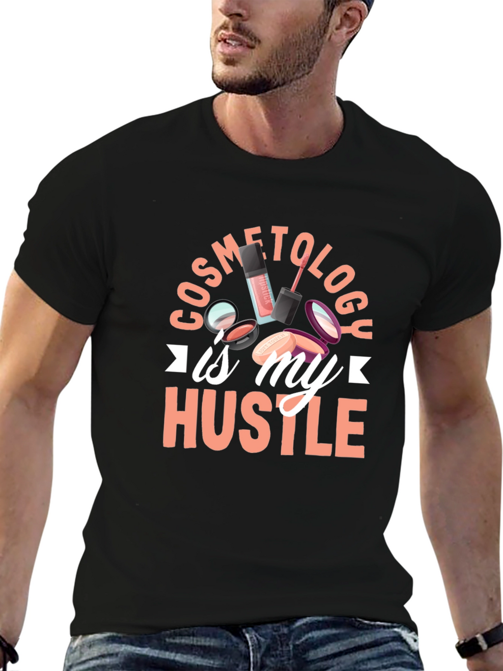 Cosmetology Hustle T-Shirt - Beauty Career Pride