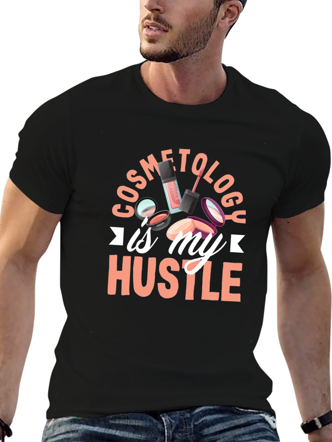 Cosmetology Hustle T-Shirt - Beauty Career Pride