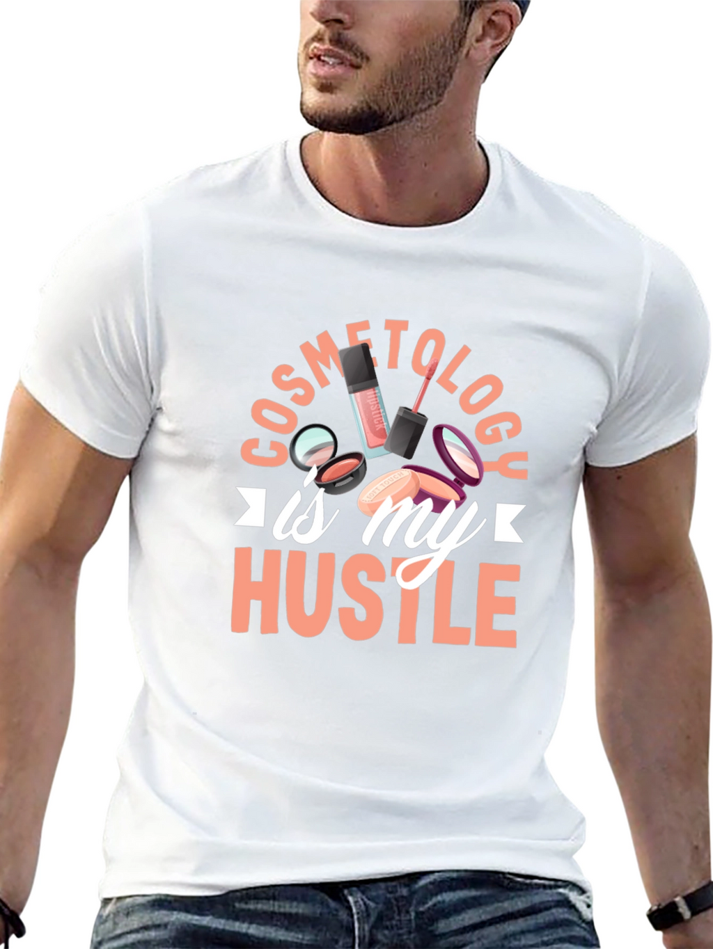 Cosmetology Hustle T-Shirt - Beauty Career Pride