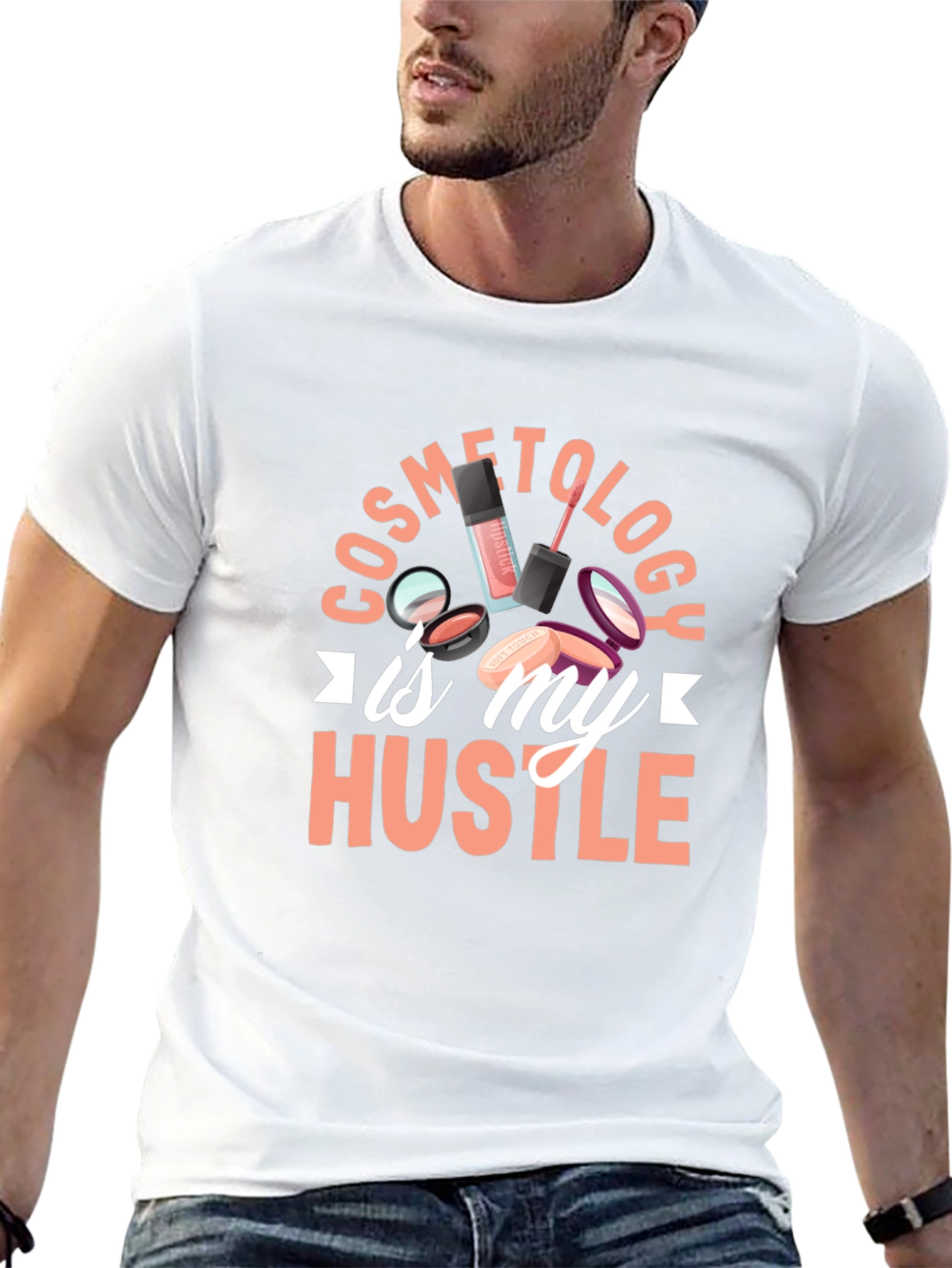 Cosmetology Hustle T-Shirt - Beauty Career Pride