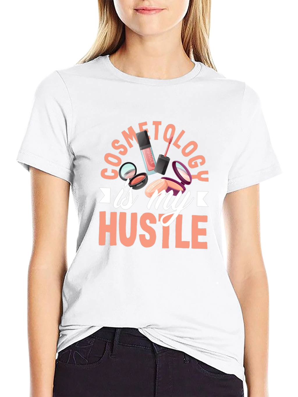Cosmetology Hustle T-Shirt - Beauty Career Pride
