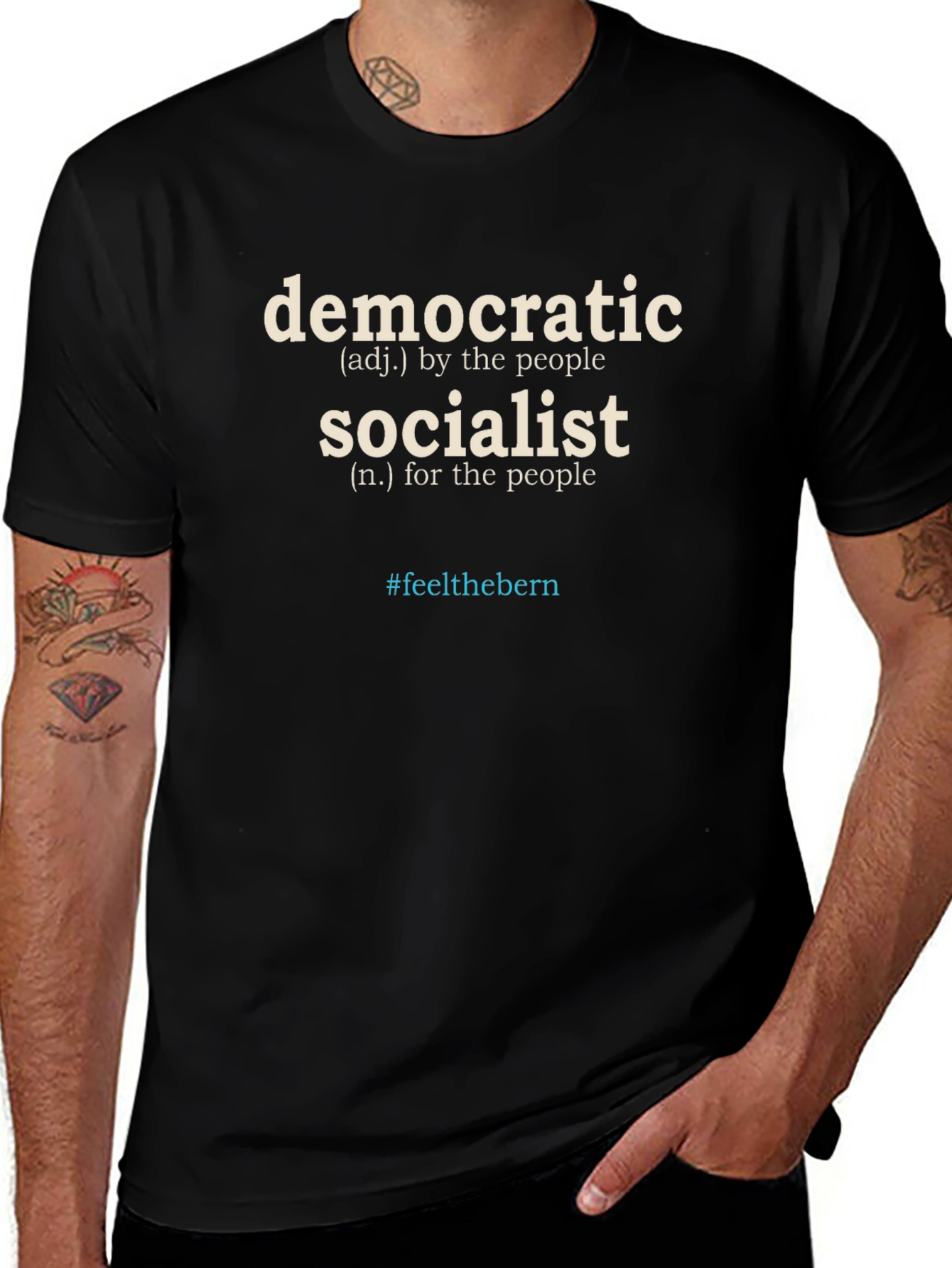 Democratic Socialist T-Shirt #feelthebern