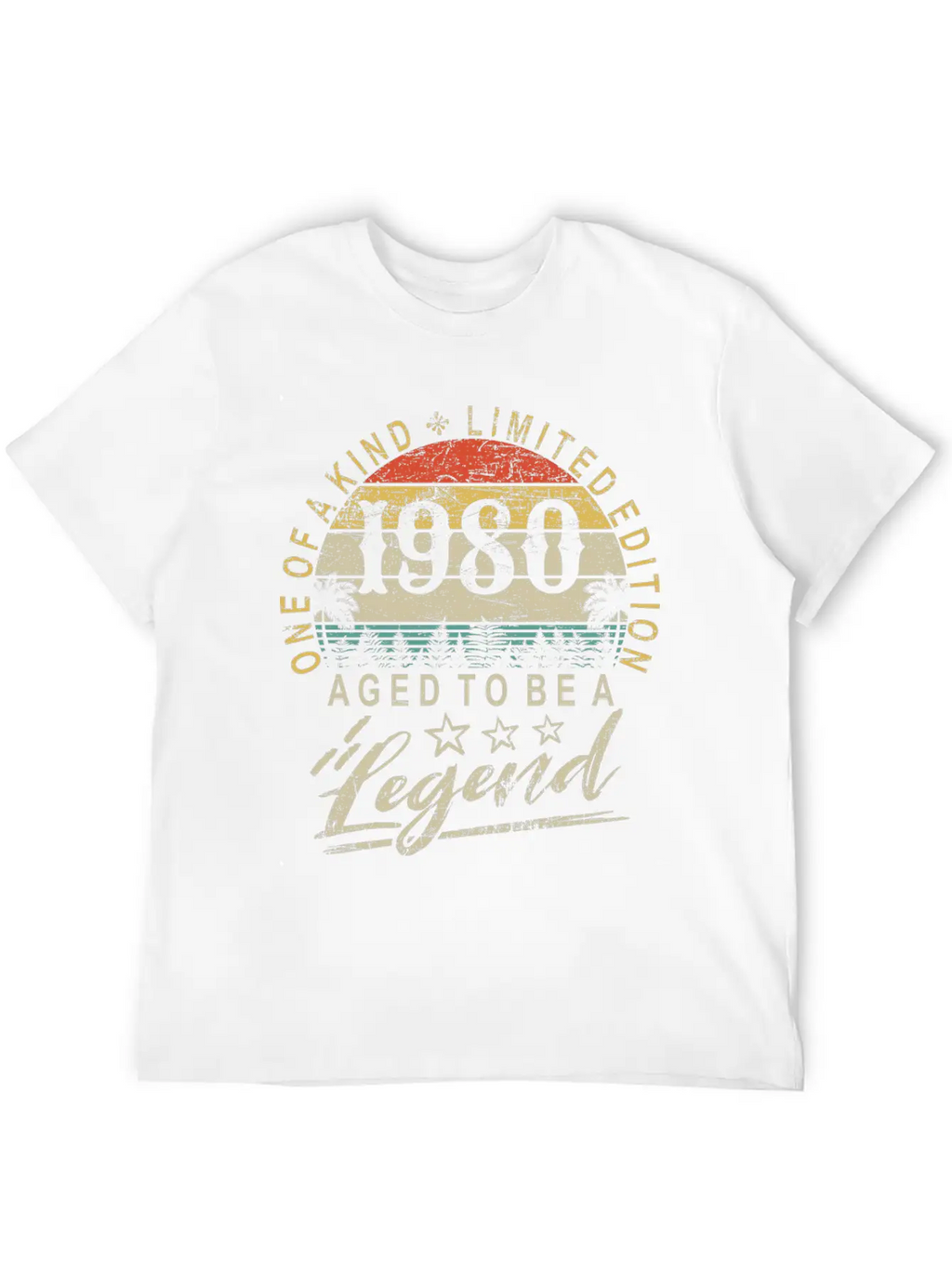 41th Birthday Vintage 1980 Legend Retro Vintage Unisex Casual T-Shirt – Clean Design For Daily Comfort