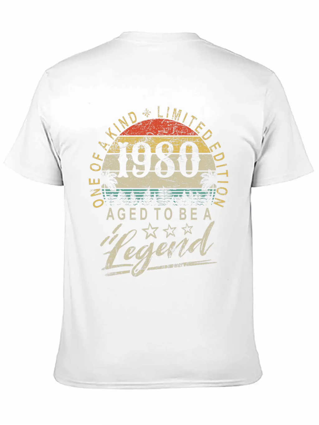 41th Birthday Vintage 1980 Legend Retro Vintage Unisex Casual T-Shirt – Clean Design For Daily Comfort
