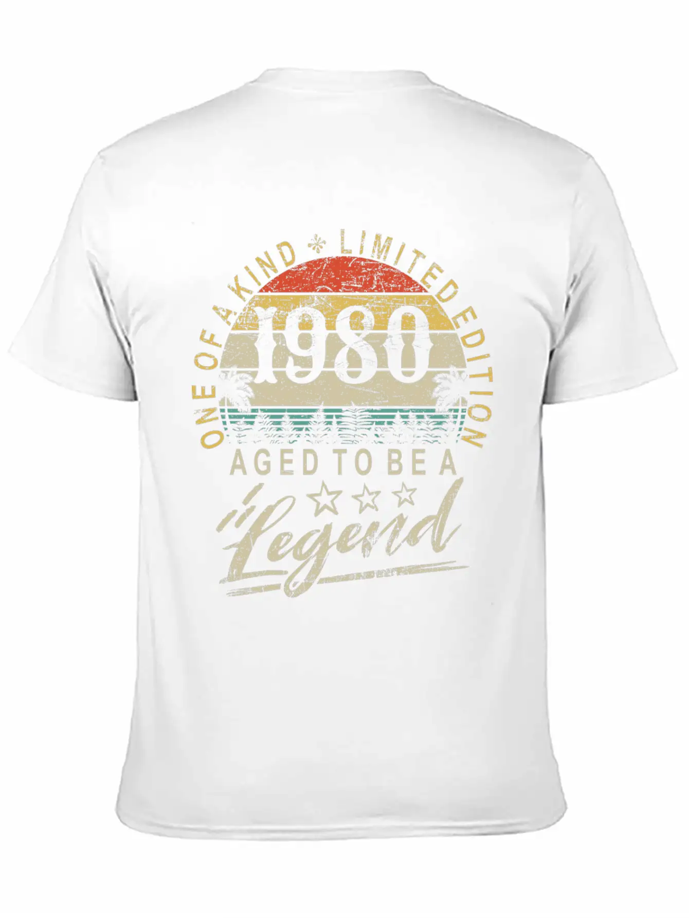 41th Birthday Vintage 1980 Legend Retro Vintage Unisex Casual T-Shirt – Clean Design For Daily Comfort