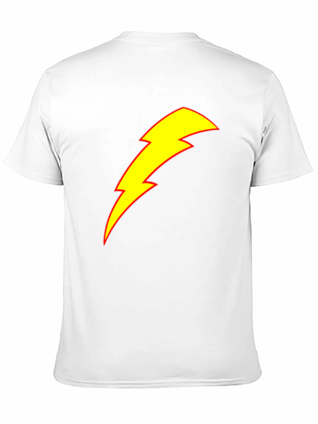 Lightning Bolt Graphic Tee - Black