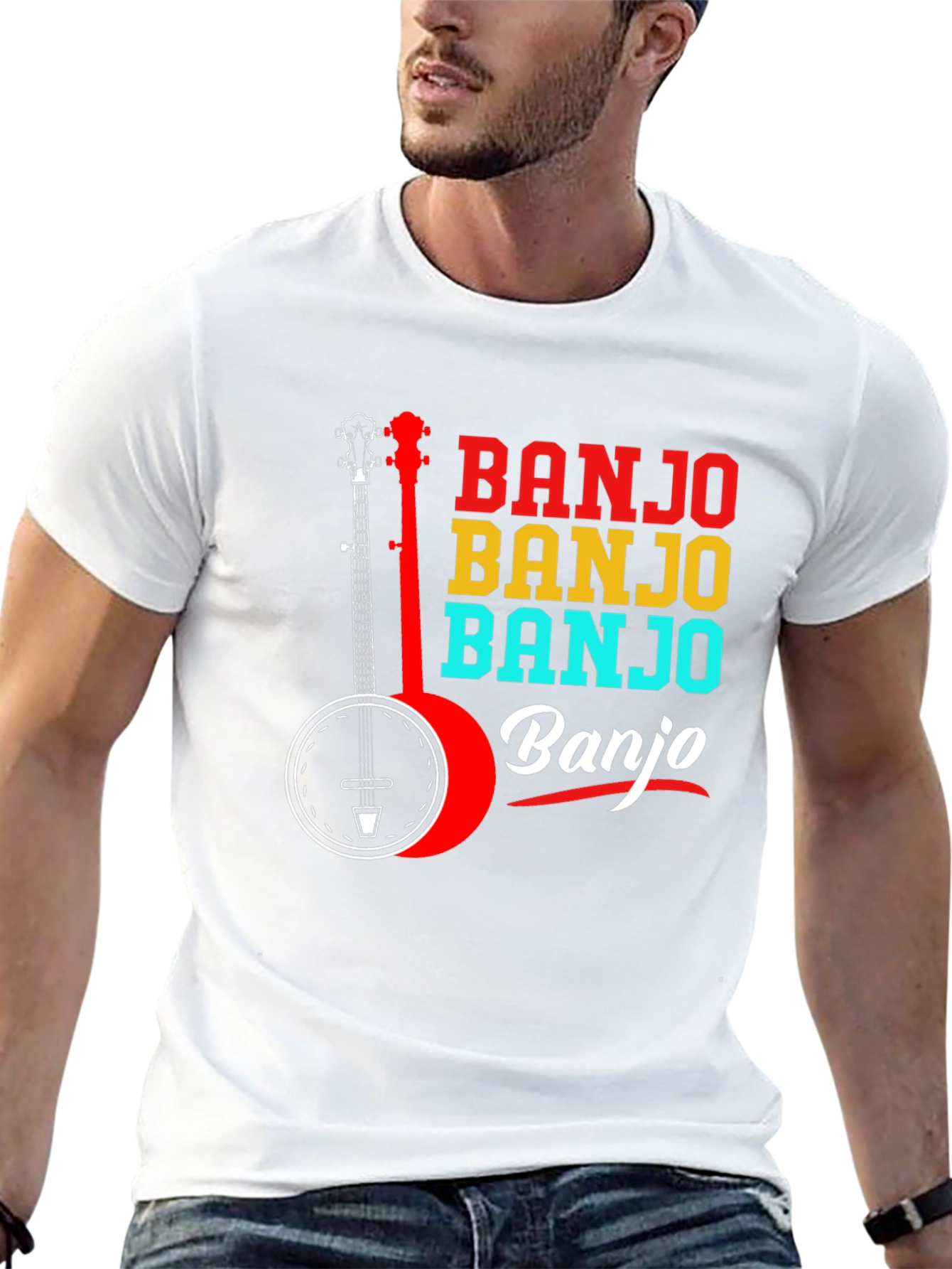 Banjo Music T-Shirt | Cotton Tee