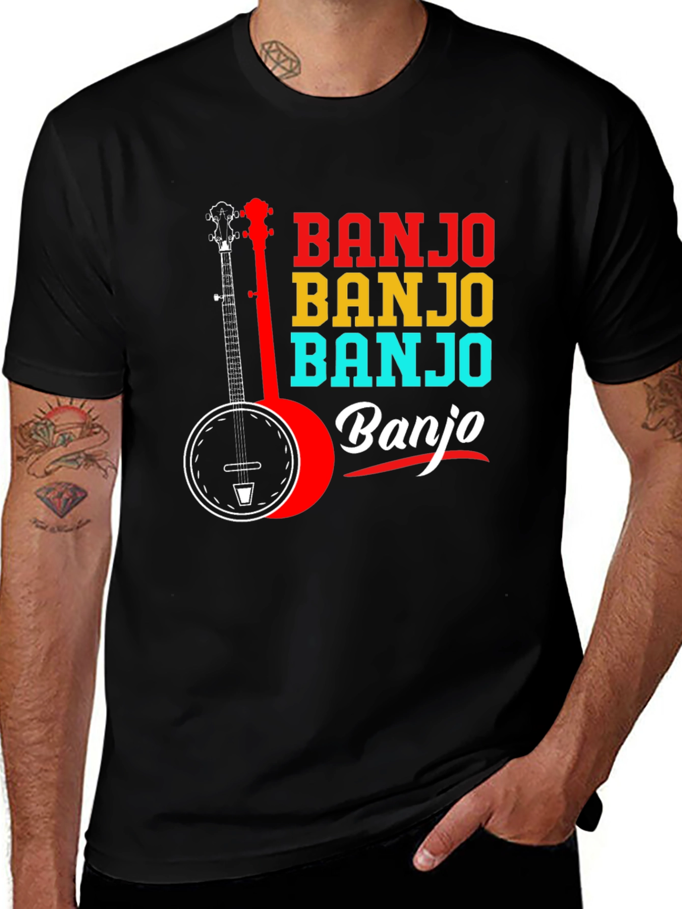 Banjo Music T-Shirt | Cotton Tee