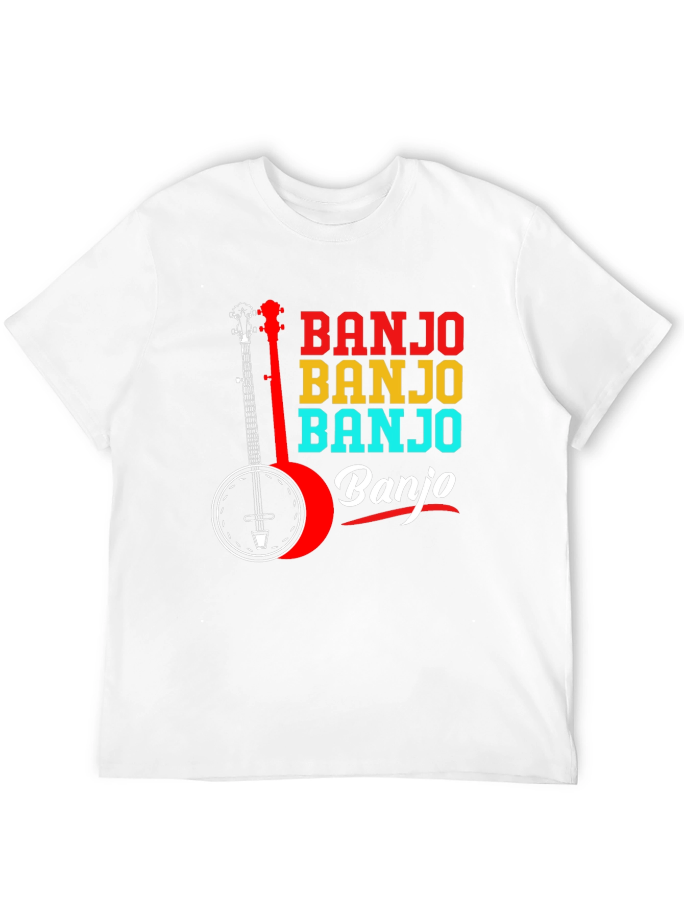 Banjo Music T-Shirt | Cotton Tee