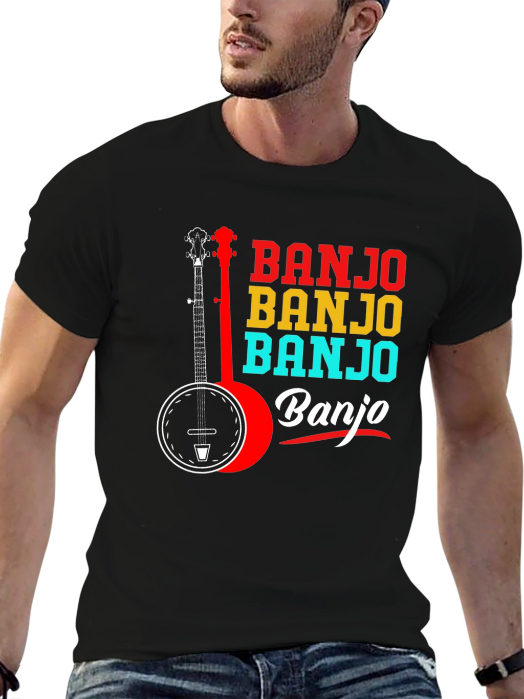 Banjo Music T-Shirt | Cotton Tee