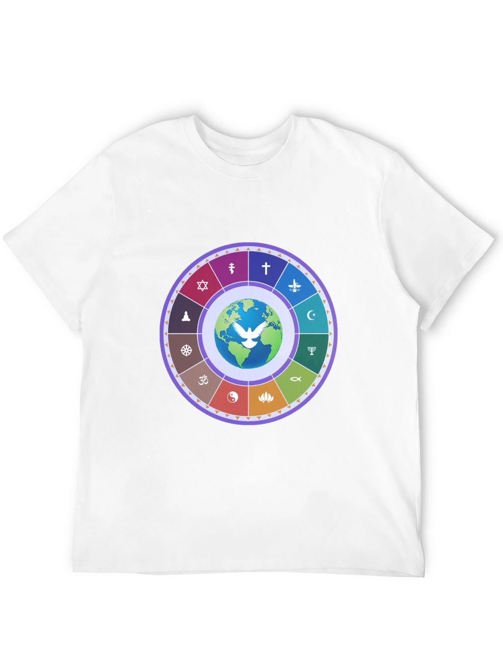 Unity World Religion T-Shirt - Global Peace