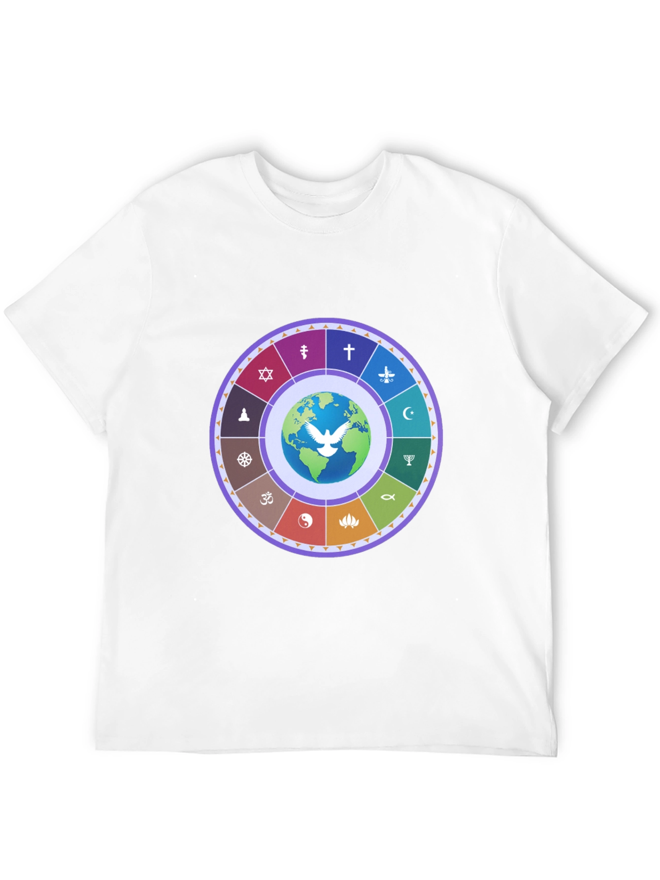 Unity World Religion T-Shirt - Global Peace