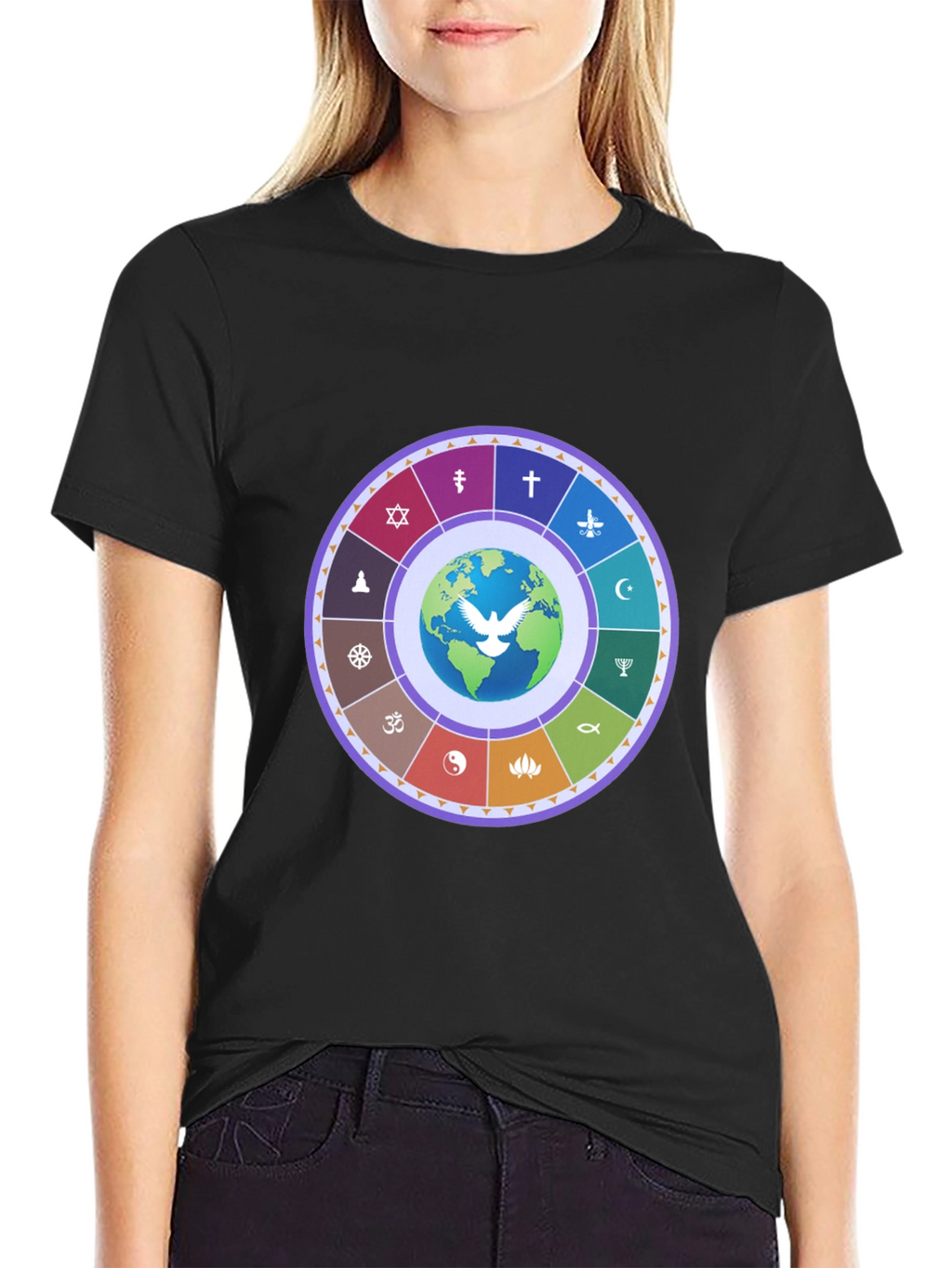 Unity World Religion T-Shirt - Global Peace