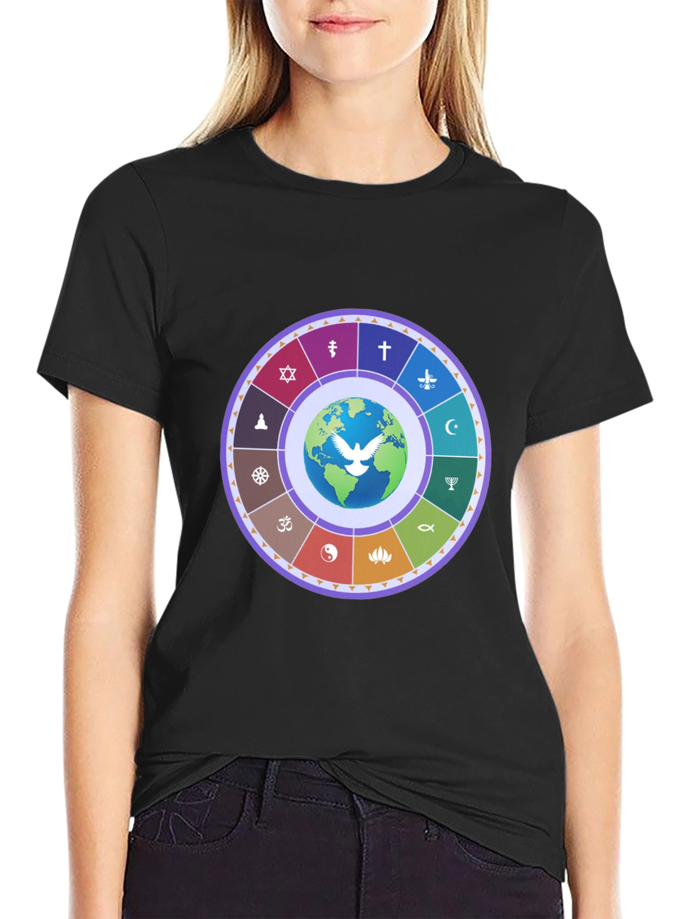 Unity World Religion T-Shirt - Global Peace