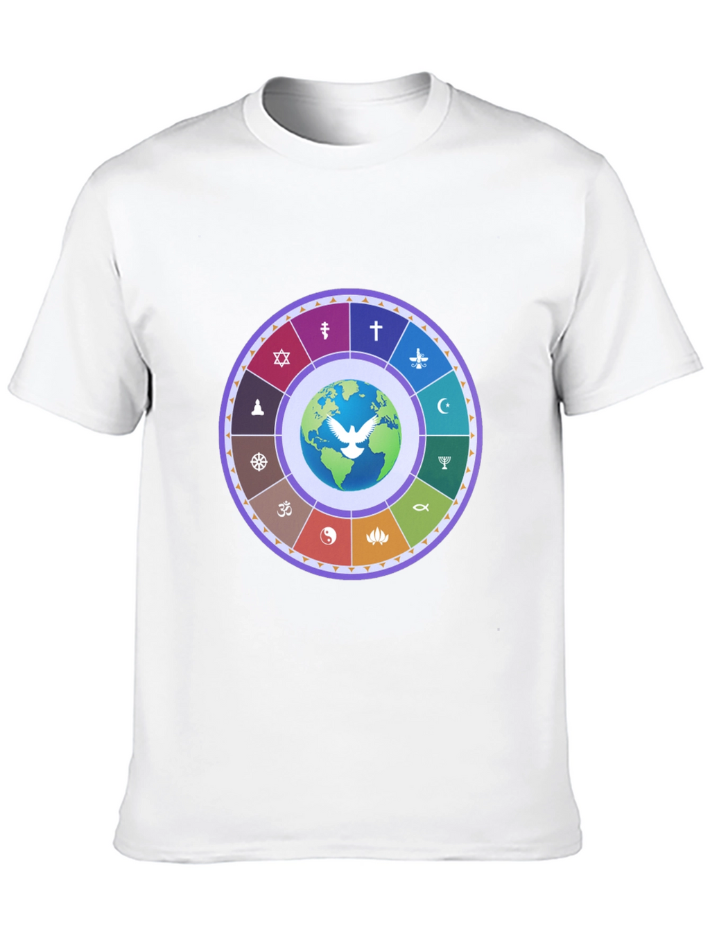 Unity World Religion T-Shirt - Global Peace