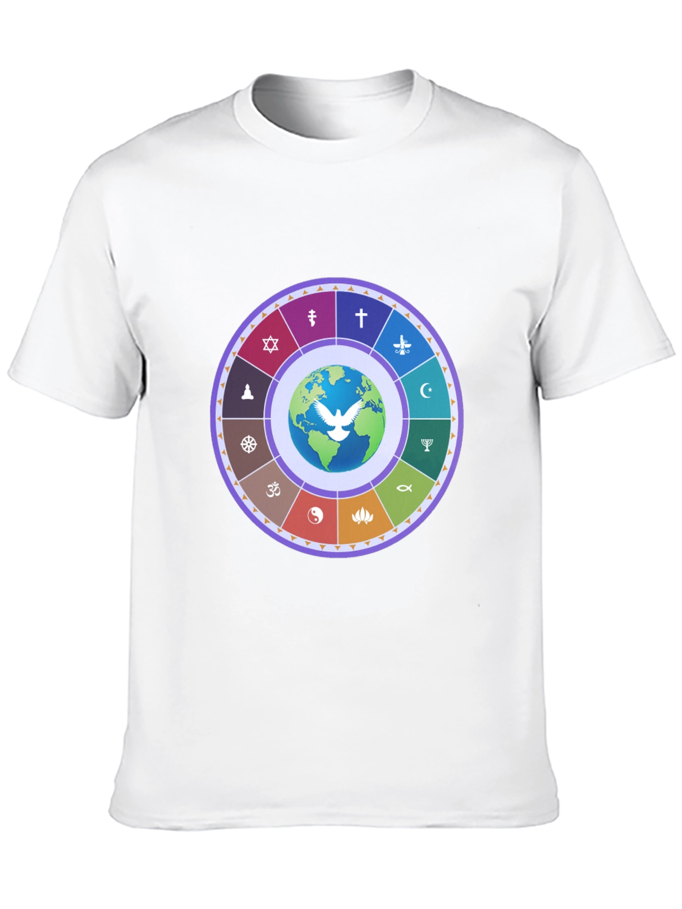 Unity World Religion T-Shirt - Global Peace