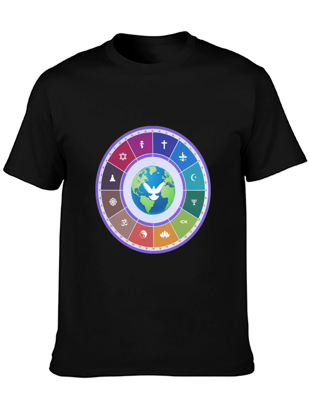 Unity World Religion T-Shirt - Global Peace