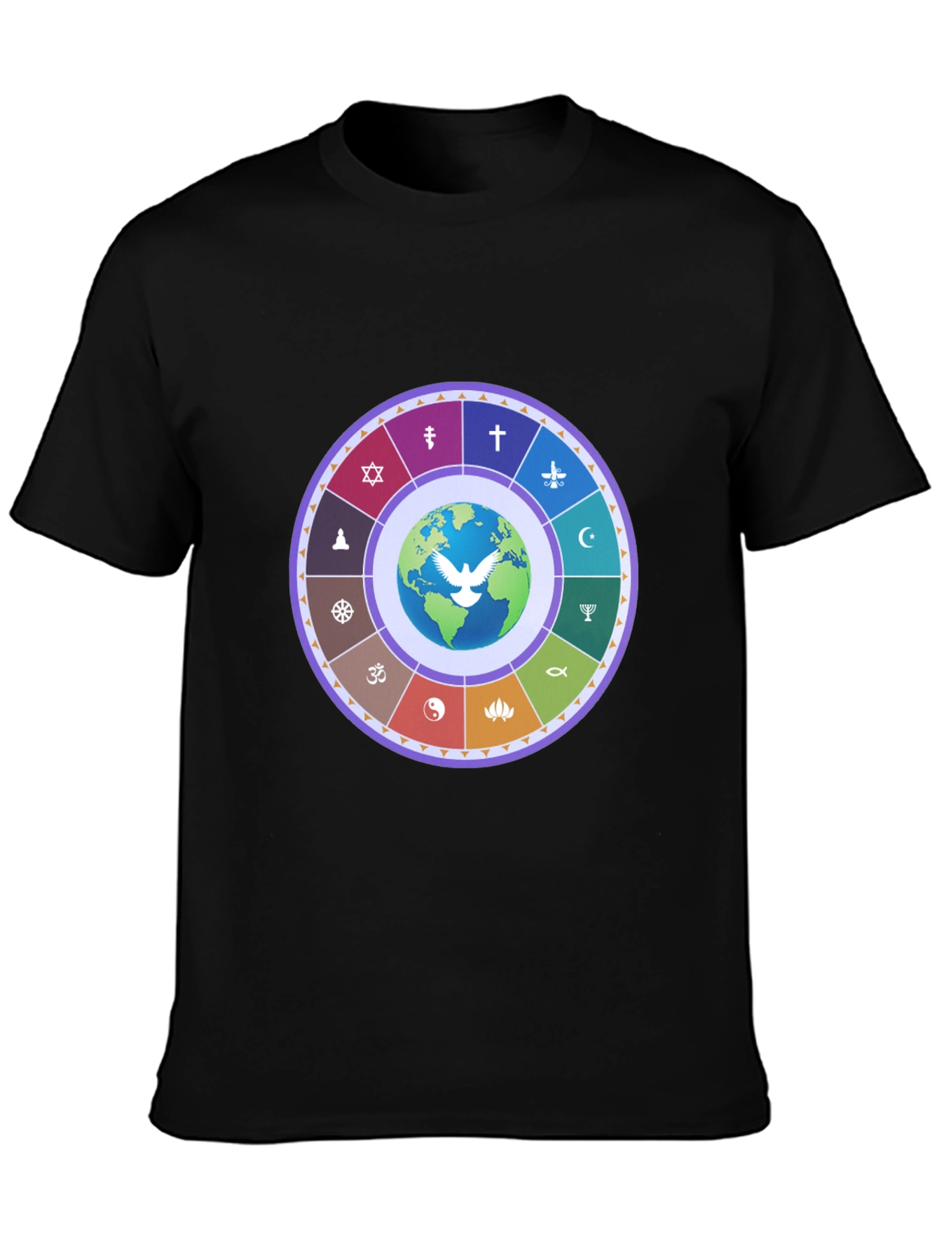 Unity World Religion T-Shirt - Global Peace