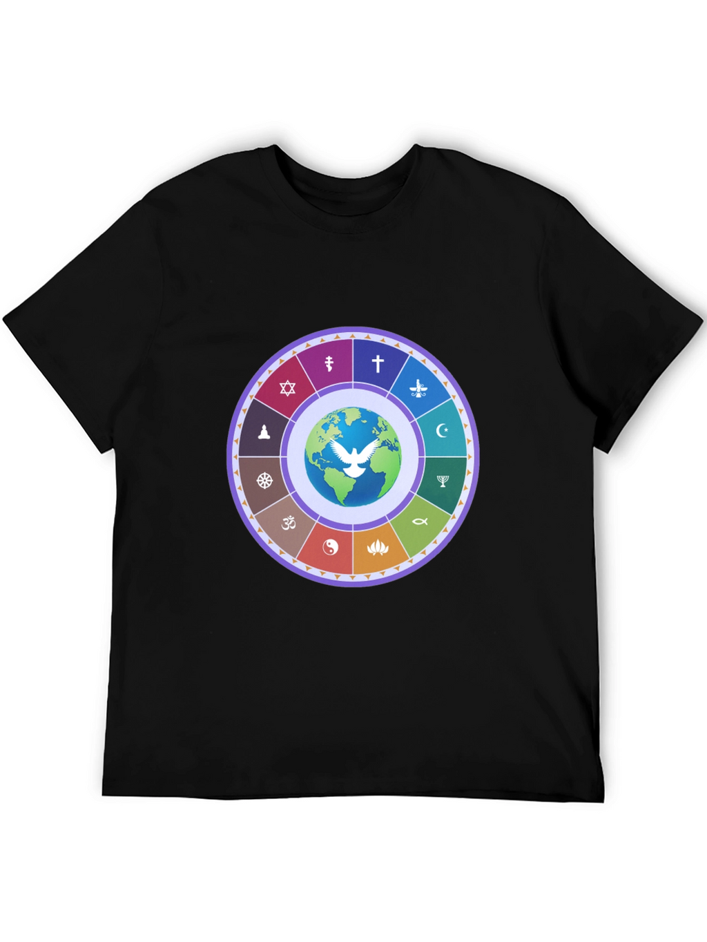 Unity World Religion T-Shirt - Global Peace