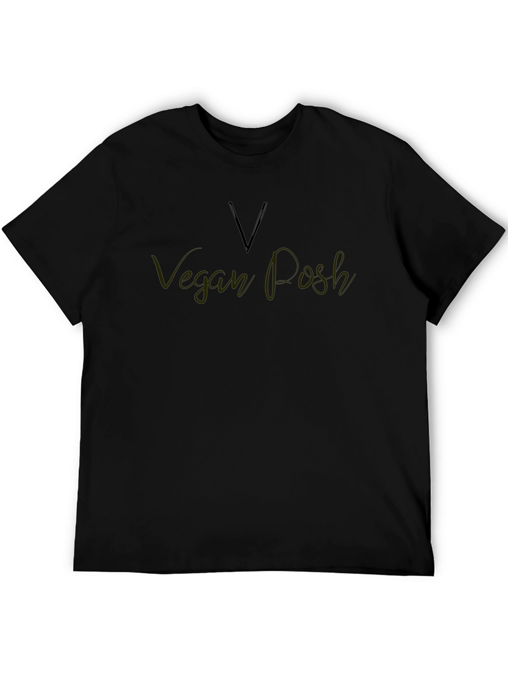 Vegan Posh Black T-Shirt