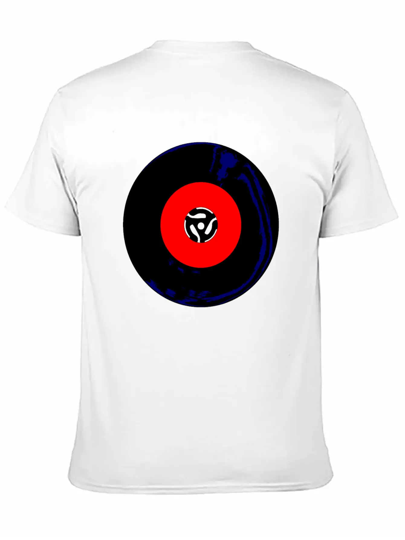 45 RPM SIngle Record Unisex Short Sleeve Soft Cotton T-Shirt – Casual Everyday Wear