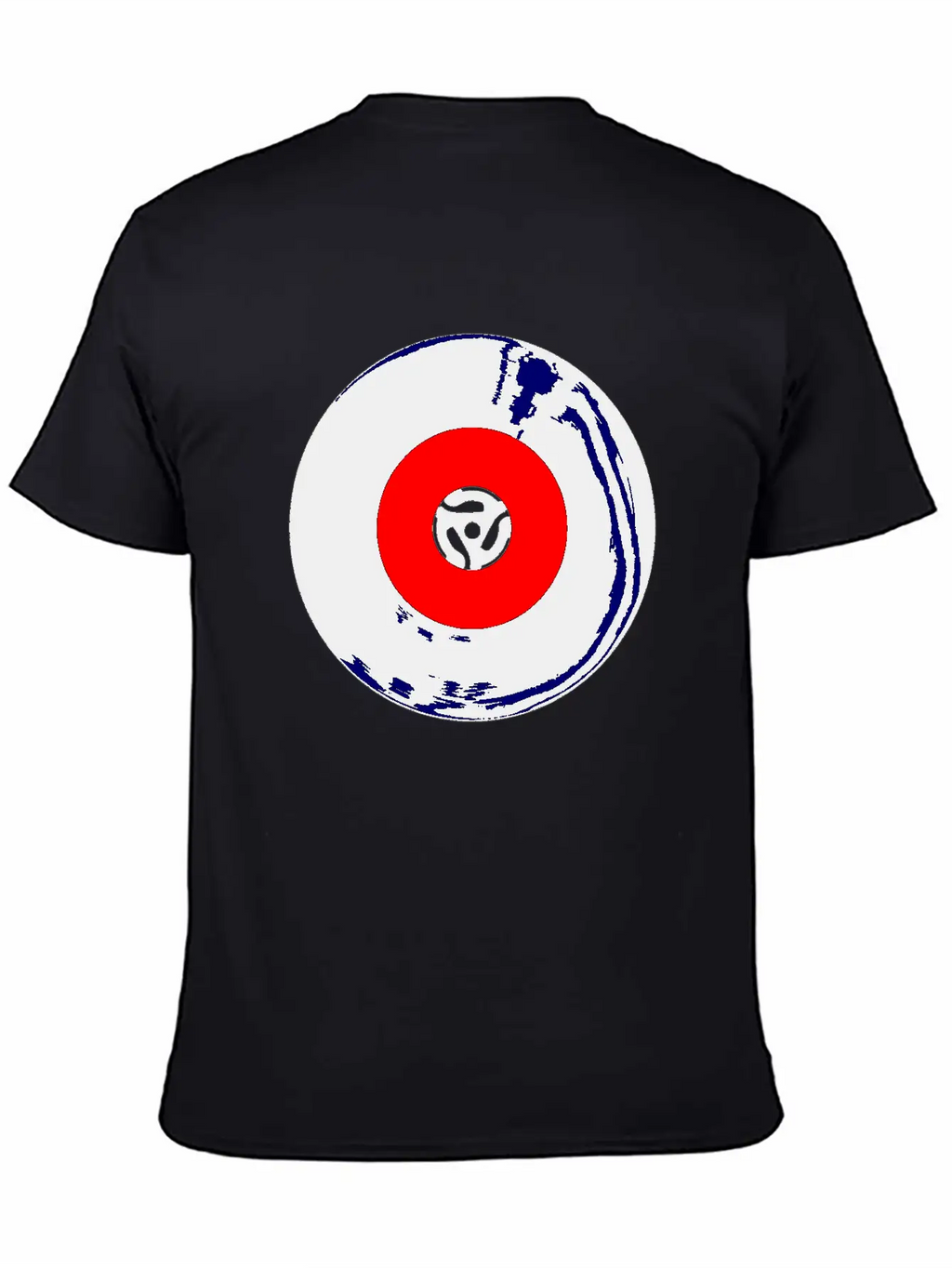 45 RPM SIngle Record Unisex Short Sleeve Soft Cotton T-Shirt – Casual Everyday Wear