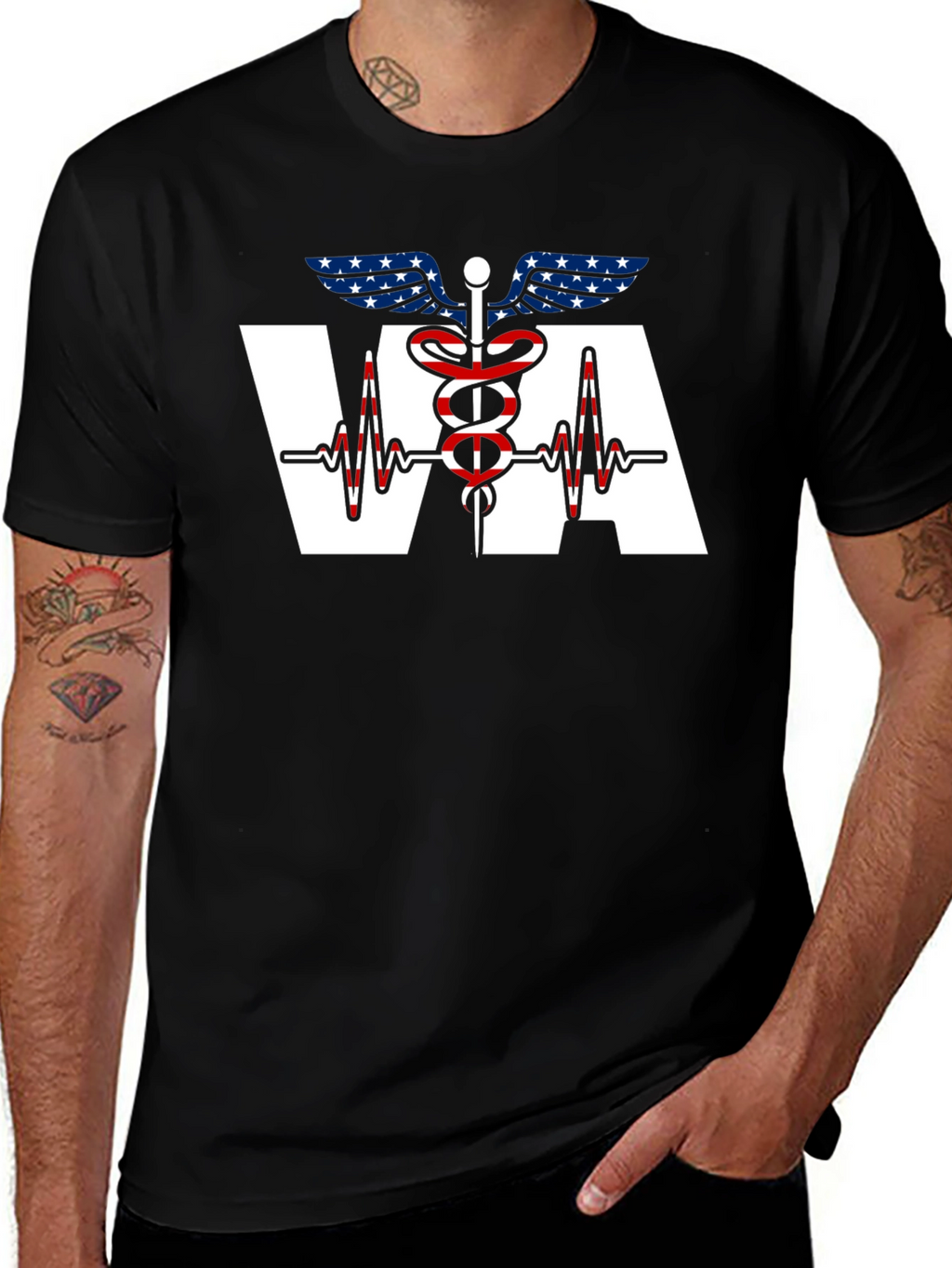 Patriotic VA Healthcare T-Shirt