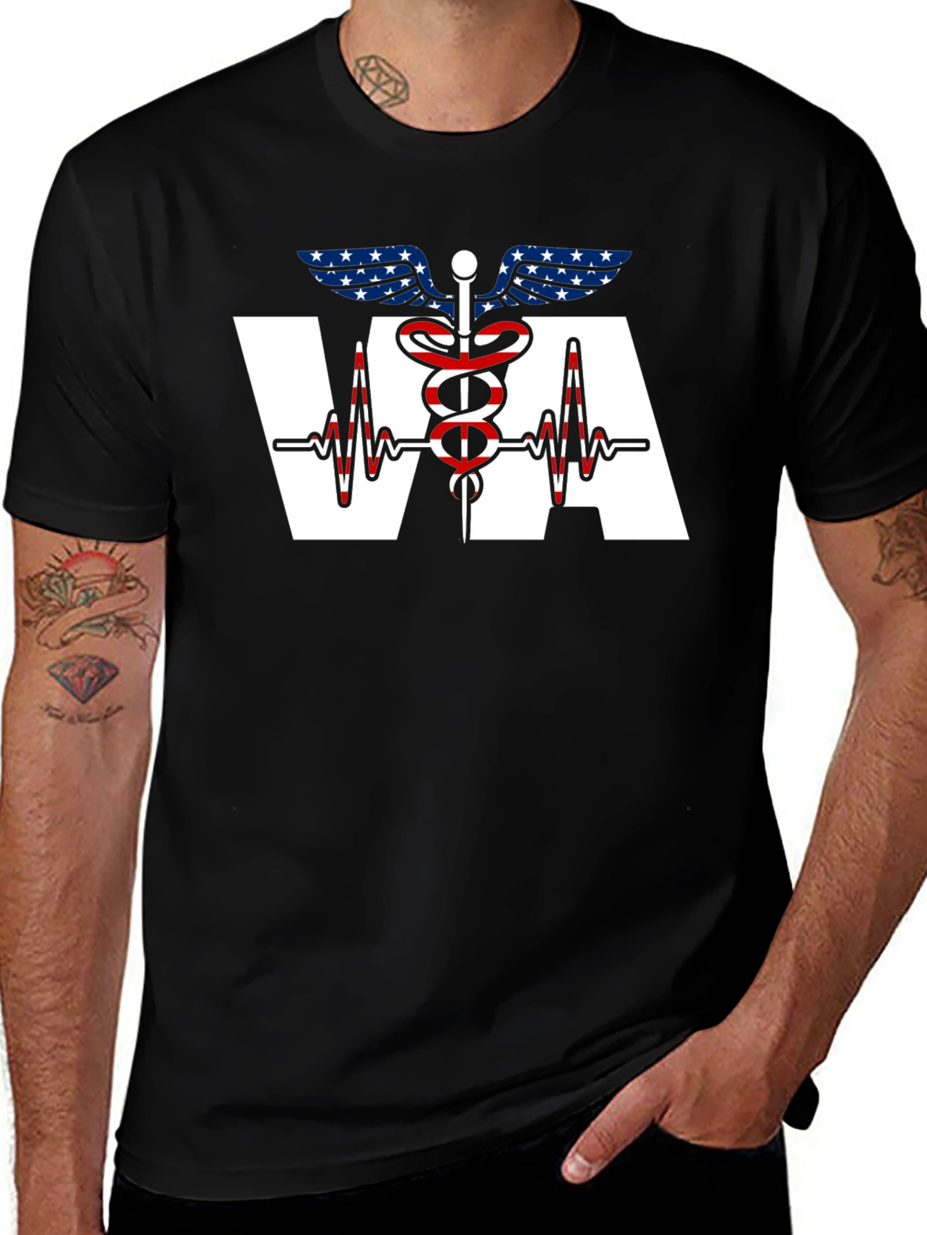 Patriotic VA Healthcare T-Shirt