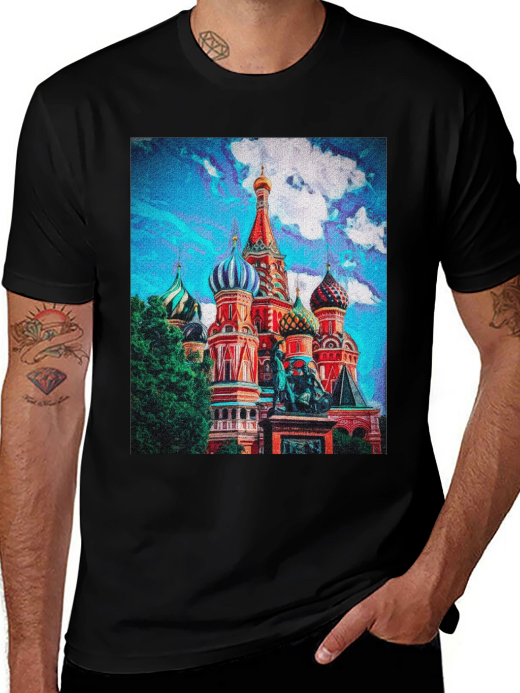 St. Basils Cathedral Graphic T-Shirt
