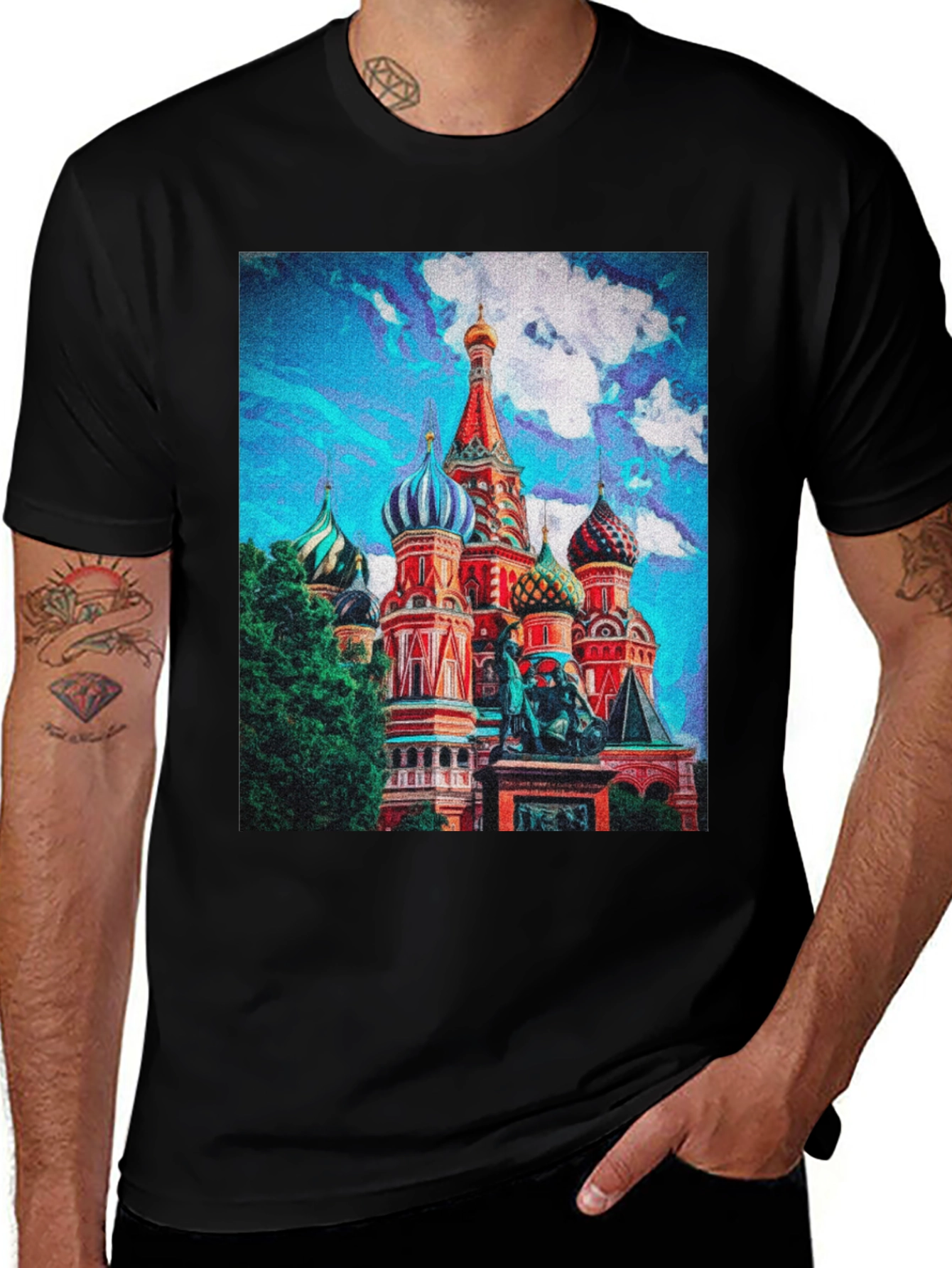 St. Basils Cathedral Graphic T-Shirt