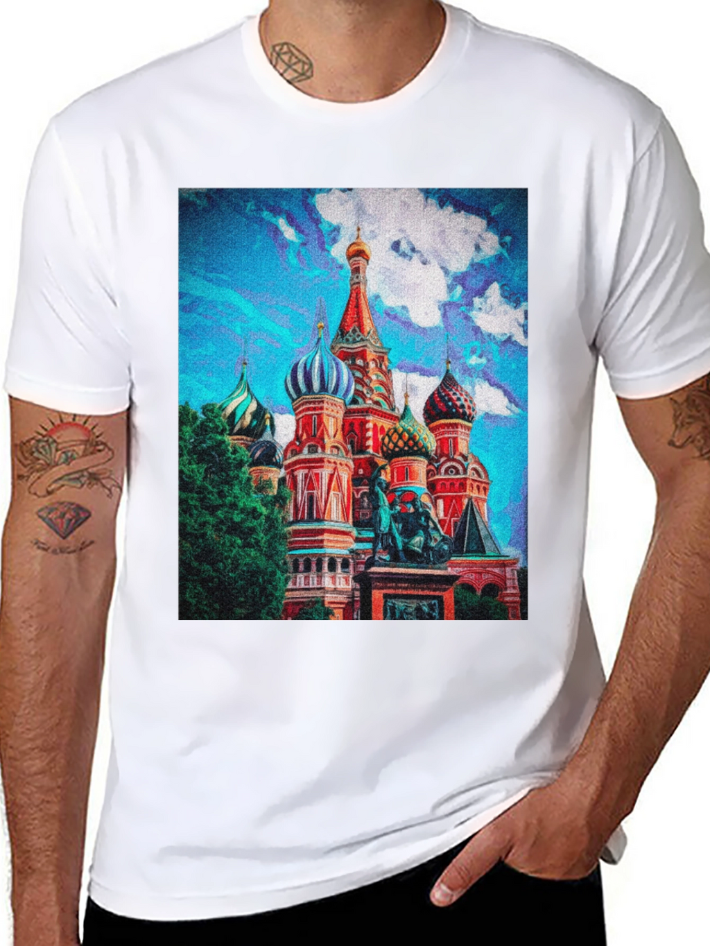 St. Basils Cathedral Graphic T-Shirt
