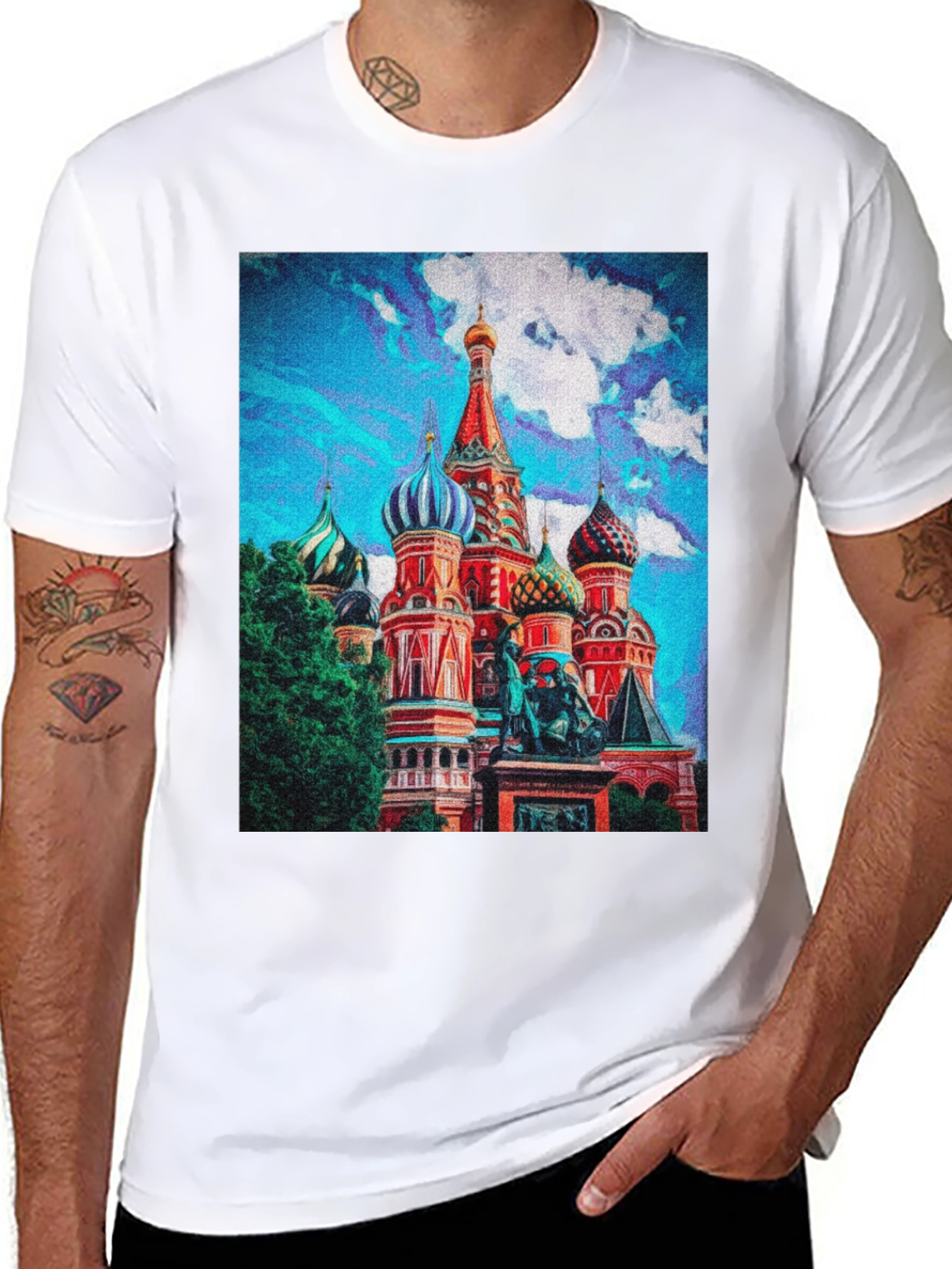 St. Basils Cathedral Graphic T-Shirt